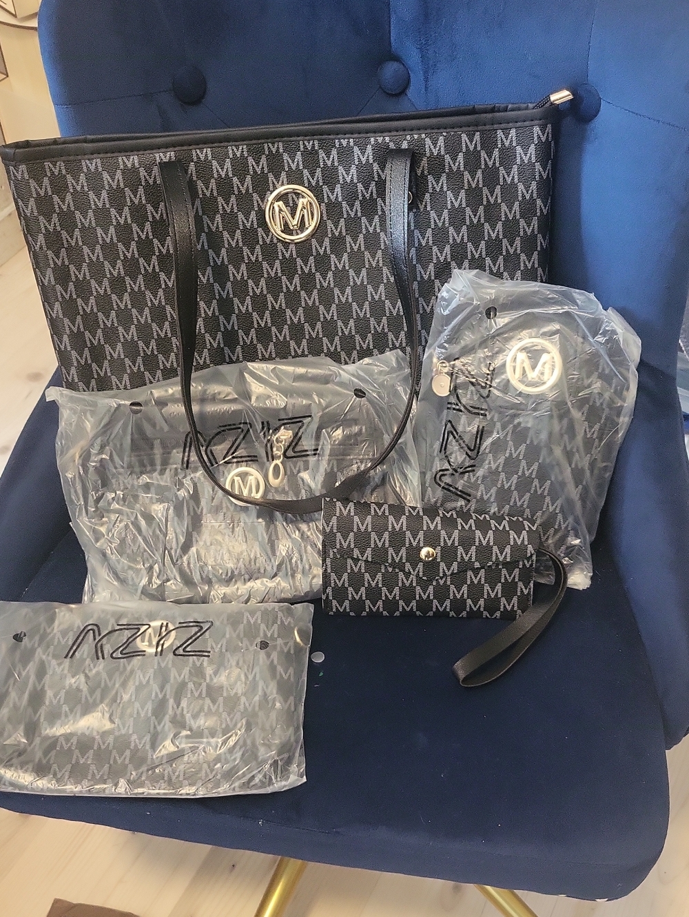 New 5pc Bag Set